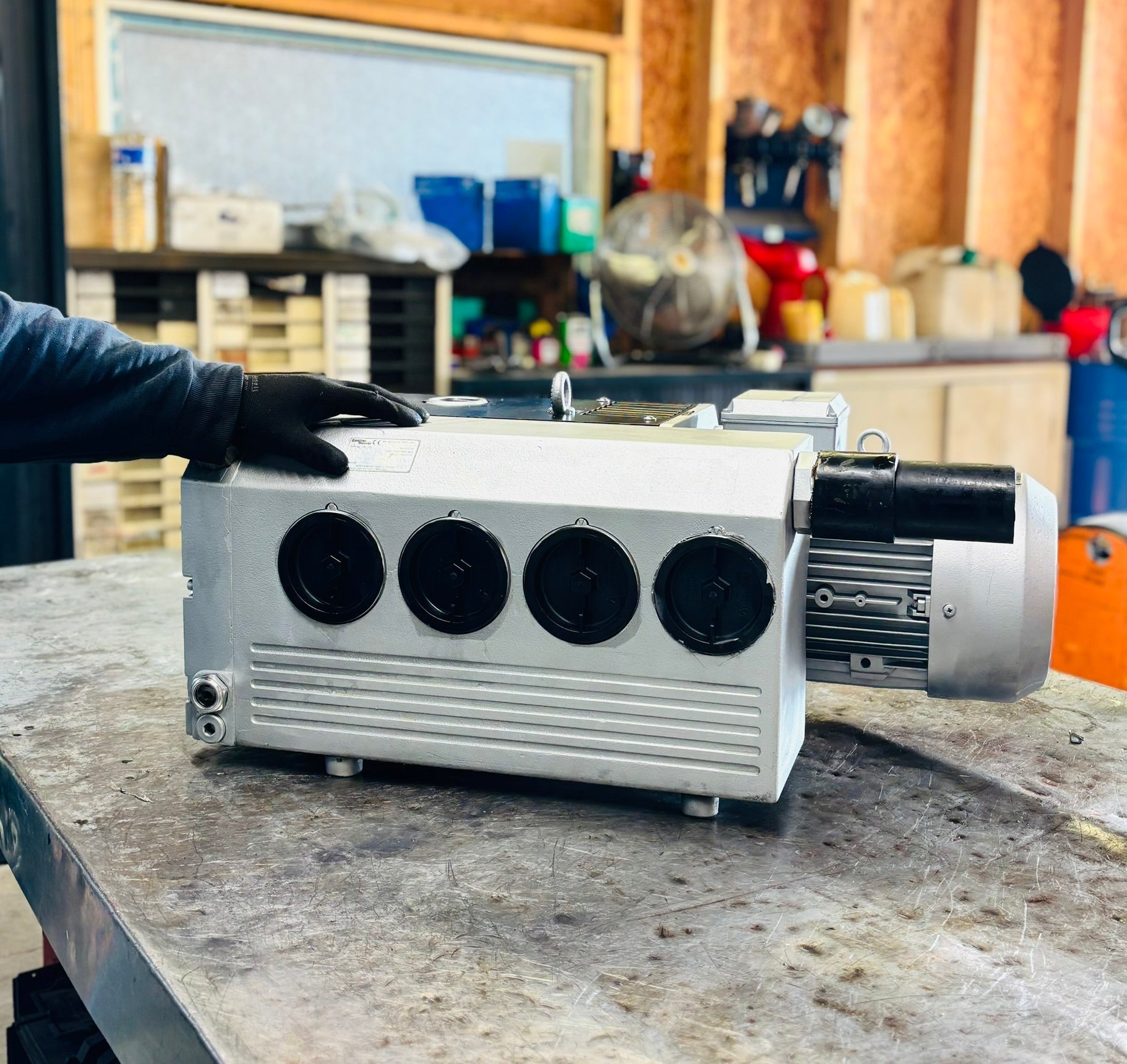 Maintenance de Niveau 1 - Pompe à Vide à Palettes Lubrifiée