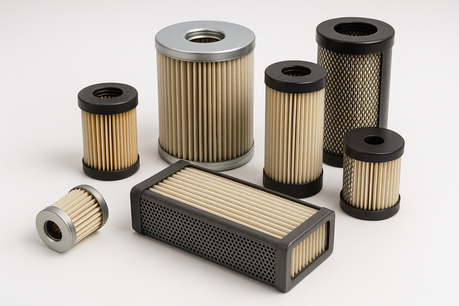 image réaliste de filtres à air pour pompe à vide 